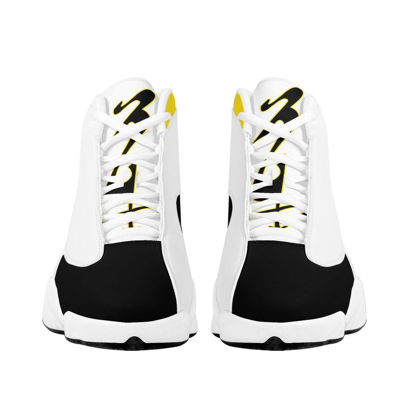 MES...Where (Golden) ~ Men's White Soles Basketball Shoes