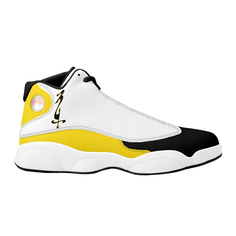 MES...Where (Golden) ~ Men's White Soles Basketball Shoes