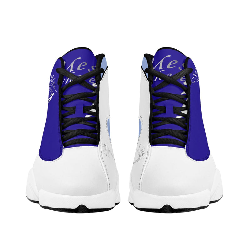 MES...Where (Chill Factor) ~ Men's White Soles Basketball Shoes