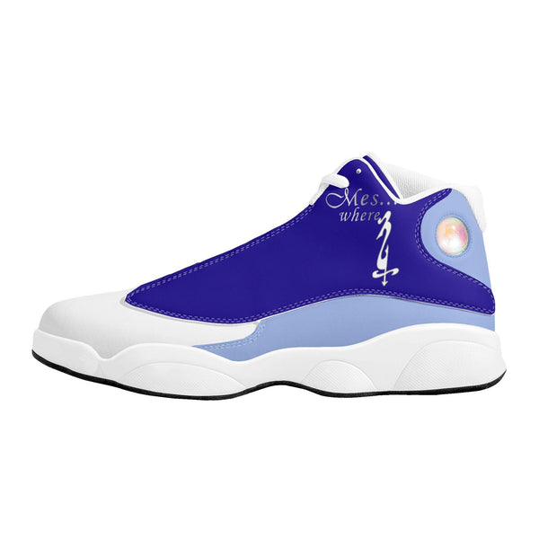 MES...Where (Chill Factor) ~ Men's White Soles Basketball Shoes