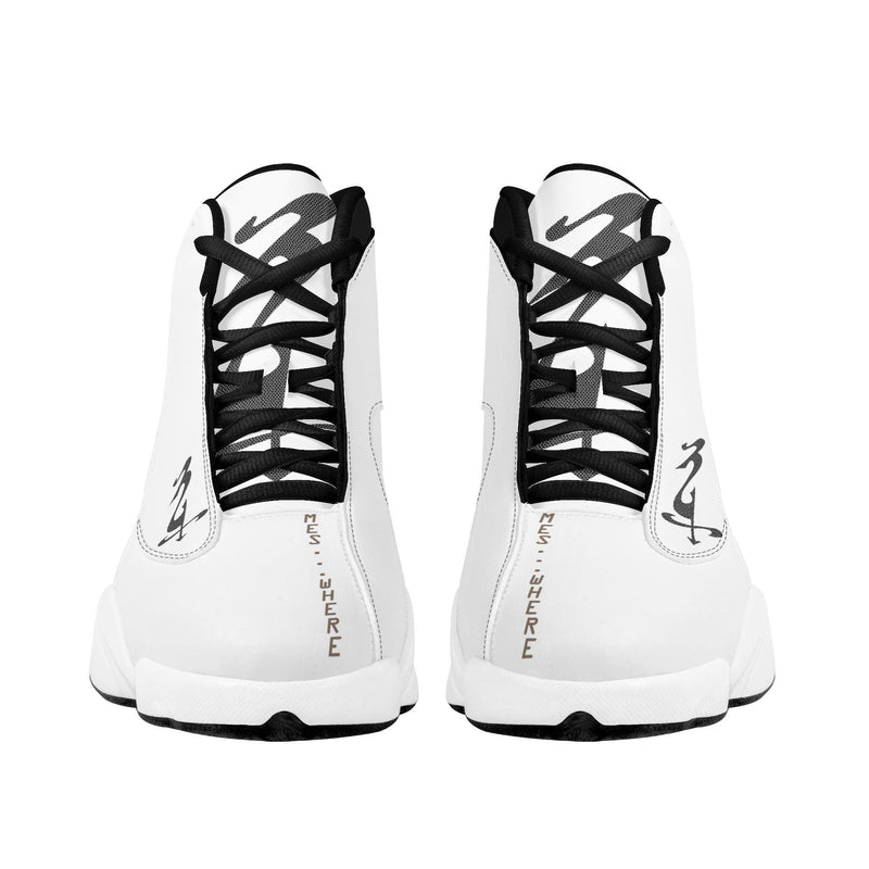 MES...Where II ~ Men's White Soles Basketball Shoes