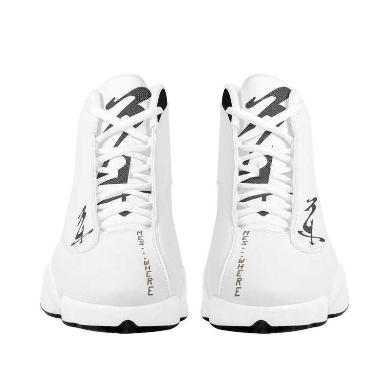MES...Where II ~ Men's White Soles Basketball Shoes