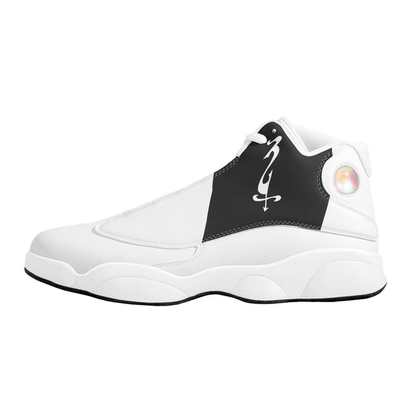 MES...Where I ~ White Soles Basketball Shoes