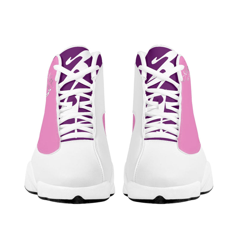 MES...Where (Peaceful Soul) ~ Women's White Soles Basketball Shoes