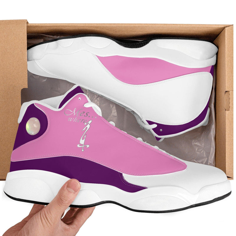 MES...Where (Peaceful Soul) ~ Women's White Soles Basketball Shoes