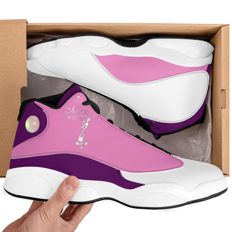 MES...Where (Peaceful Soul) ~ Women's White Soles Basketball Shoes