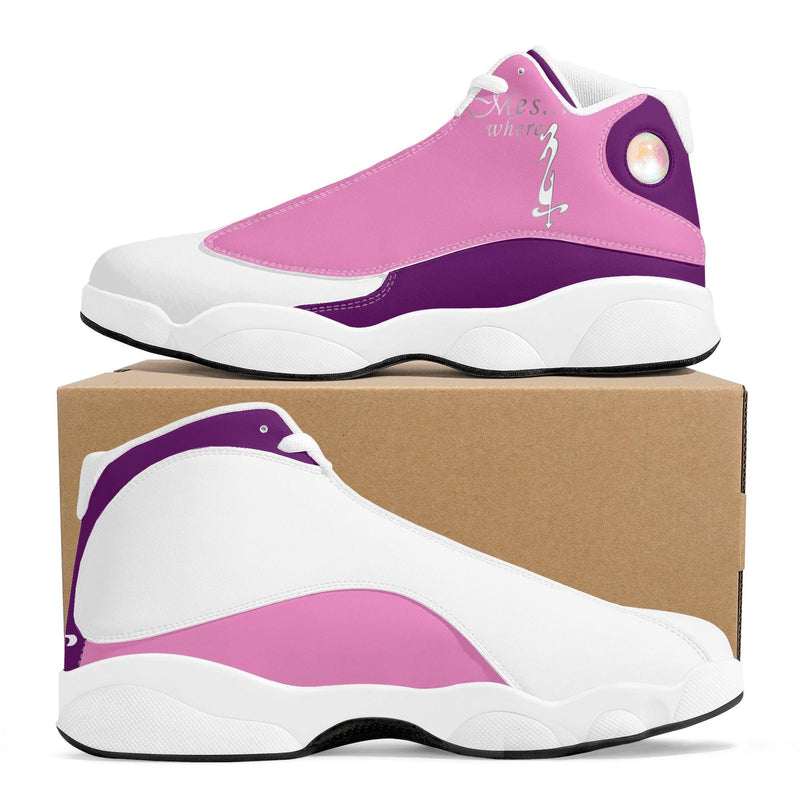 MES...Where (Peaceful Soul) ~ Women's White Soles Basketball Shoes