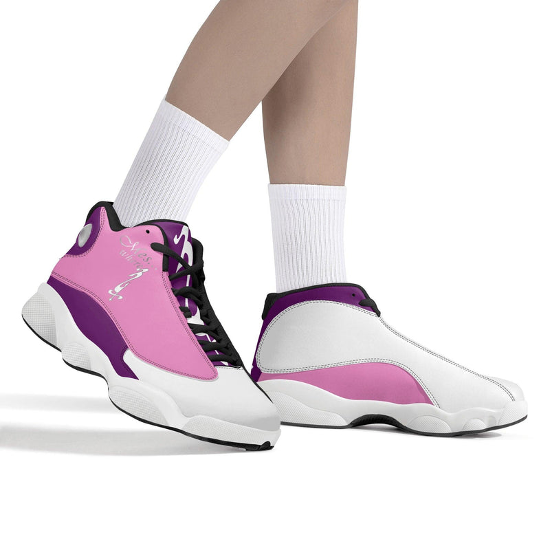 MES...Where (Peaceful Soul) ~ Women's White Soles Basketball Shoes