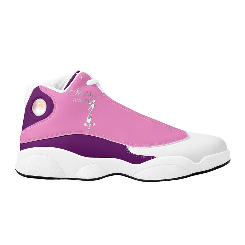 MES...Where (Peaceful Soul) ~ Women's White Soles Basketball Shoes
