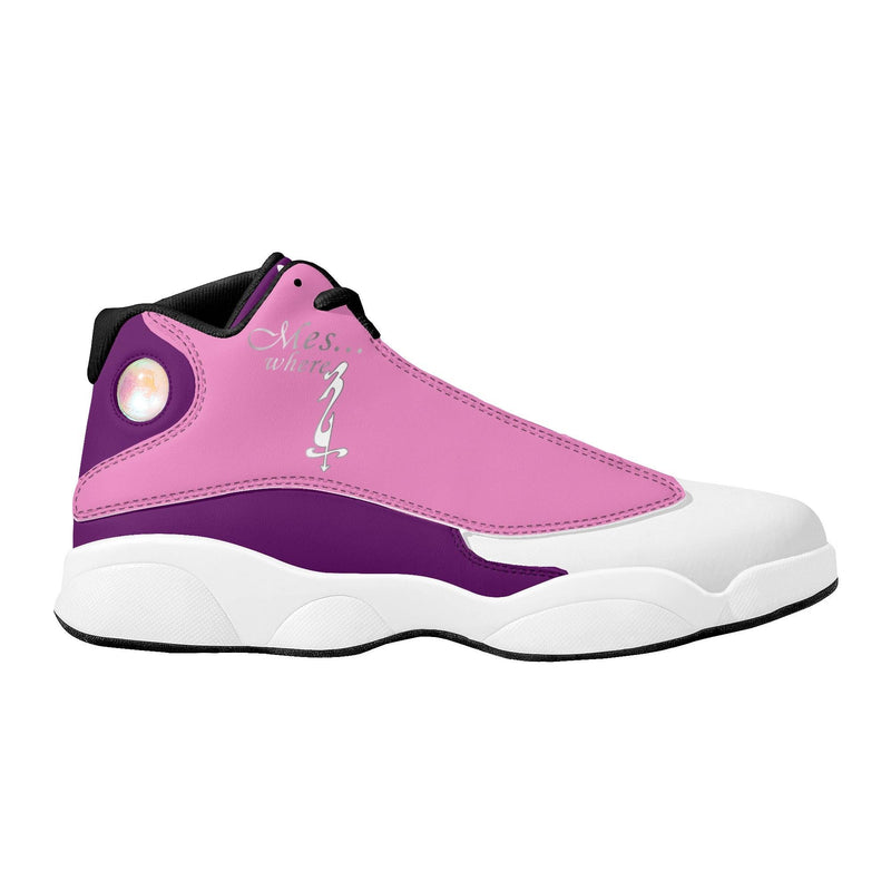 MES...Where (Peaceful Soul) ~ Women's White Soles Basketball Shoes