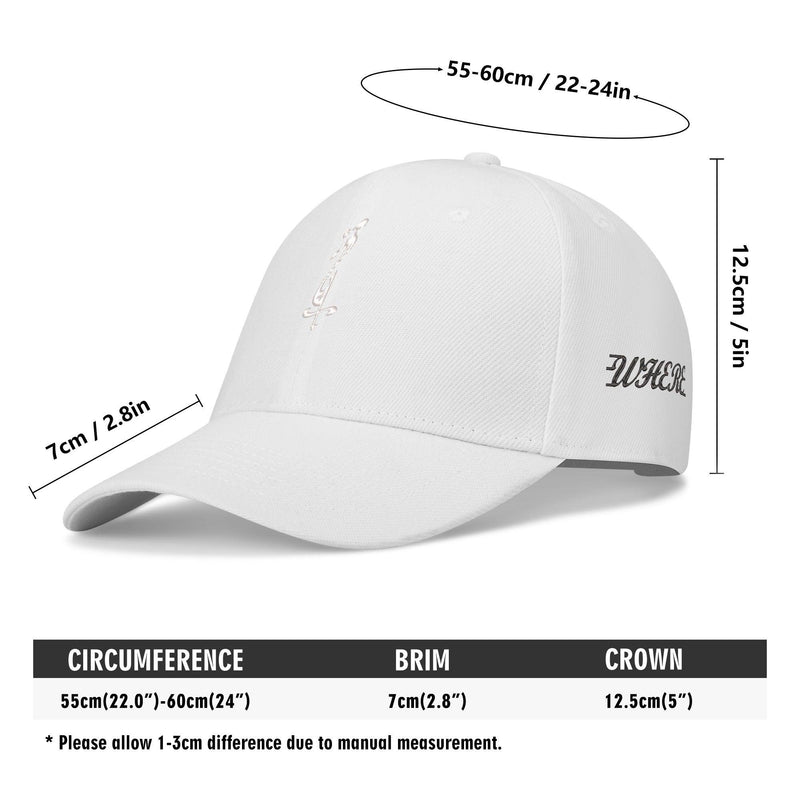 MES...Where Logo (All Around The World) ~ Baseball Caps