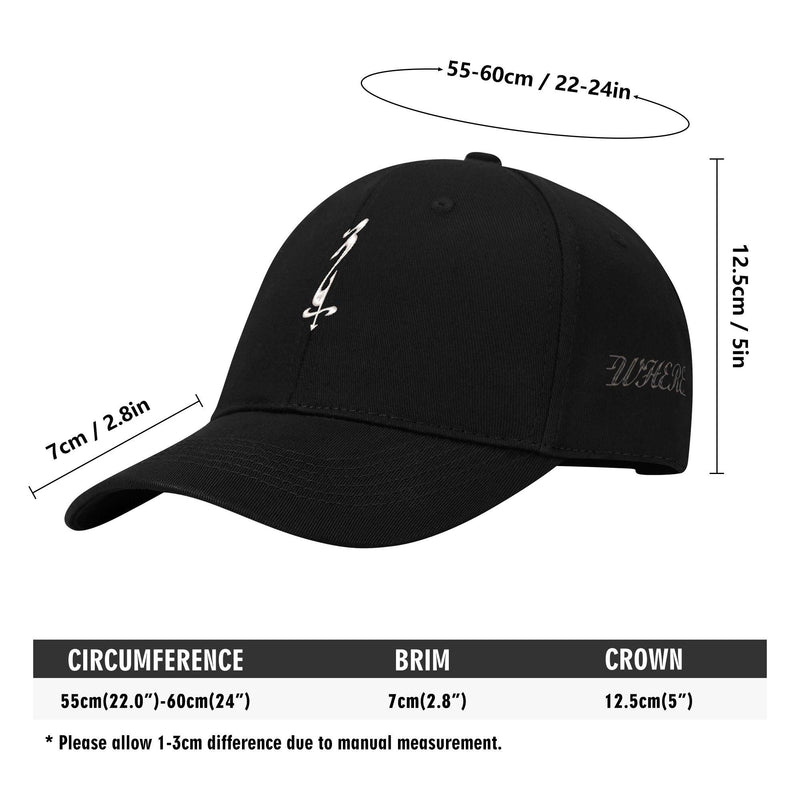MES...Where Logo (All Around The World) ~ Baseball Caps