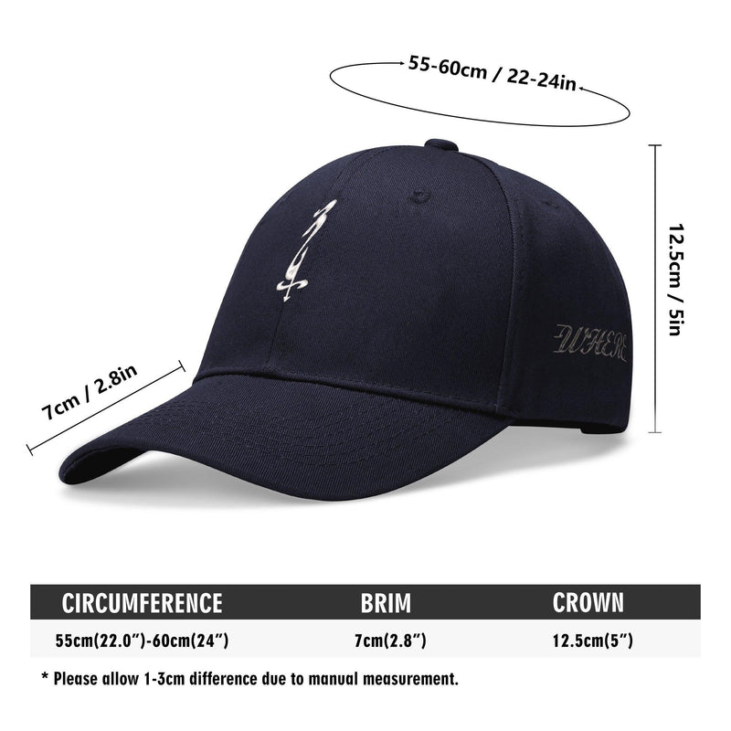 MES...Where Logo (All Around The World) ~ Baseball Caps