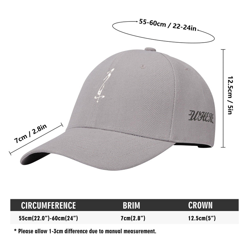 MES...Where Logo (All Around The World) ~ Baseball Caps