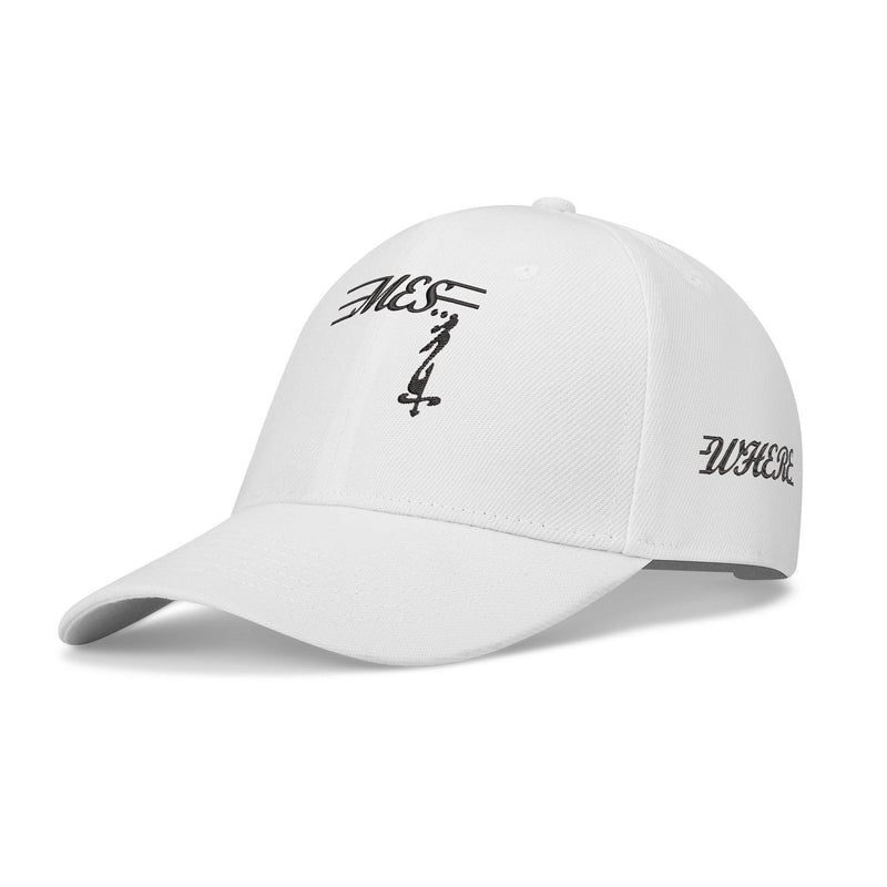 MES...Where On All Four Sides (All Around The World) ~ Embroidered Baseball Caps