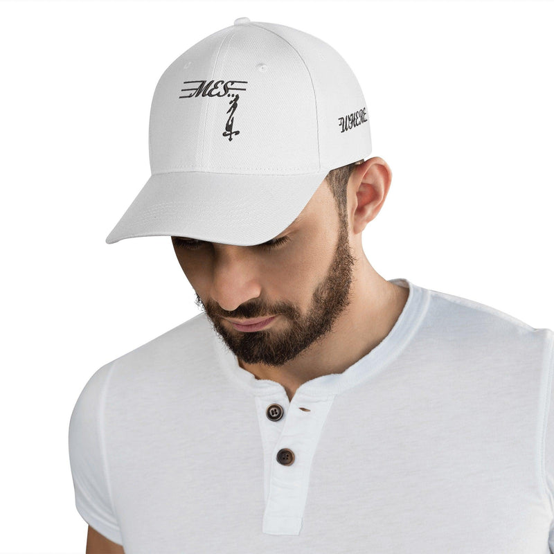 MES...Where On All Four Sides (All Around The World) ~ Embroidered Baseball Caps