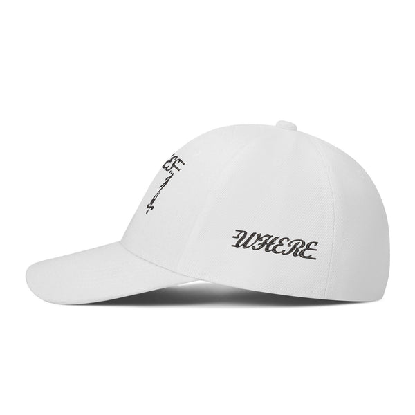 MES...Where On All Four Sides (All Around The World) ~ Embroidered Baseball Caps