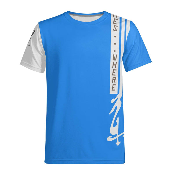 MES...Where (Same Yet Different) ~ New Men's All Over Print T-shirt
