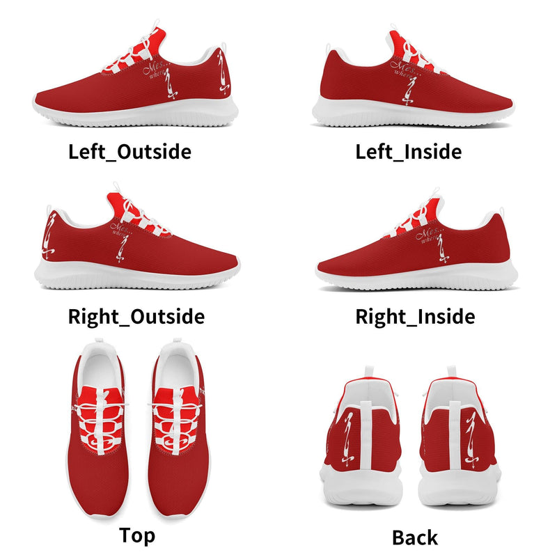 MES...Where ~ Women's New Lace Up Front Running Shoes
