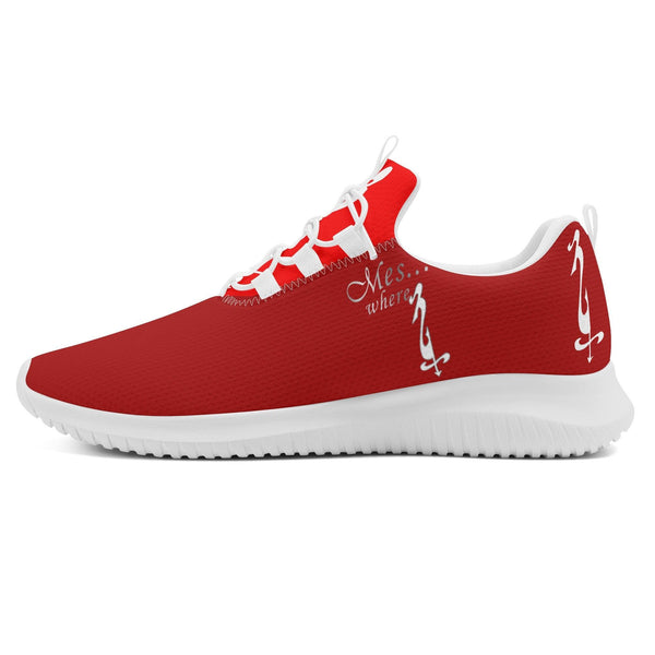 MES...Where ~ Women's New Lace Up Front Running Shoes