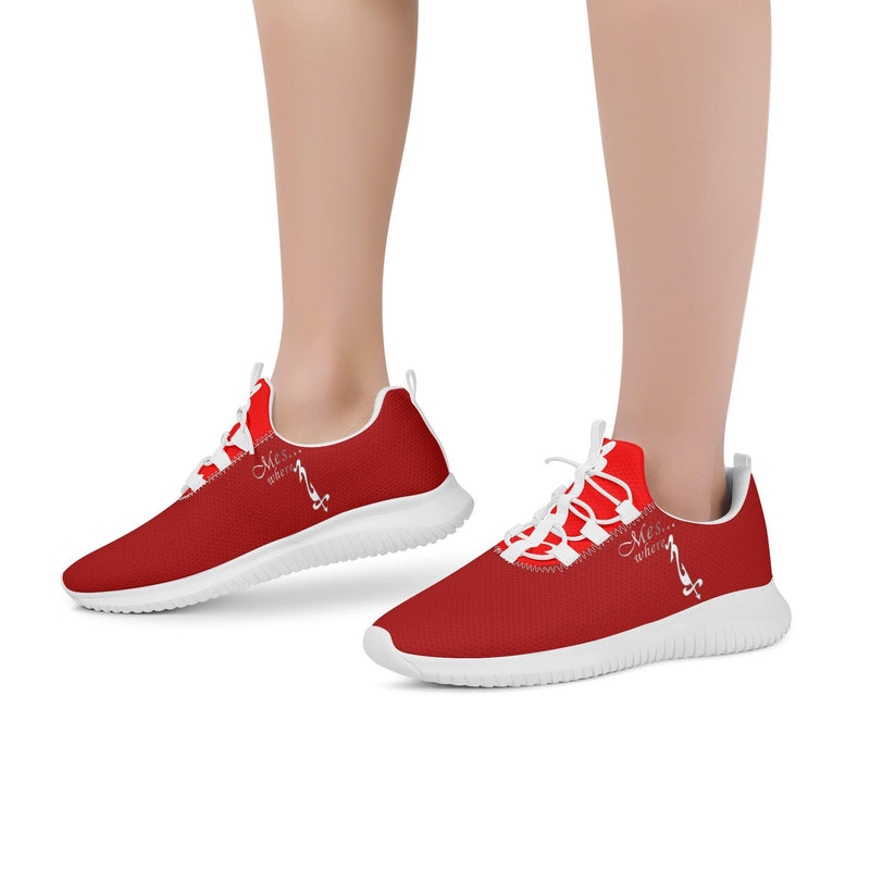 MES...Where ~ Women's New Lace Up Front Running Shoes