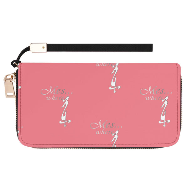 Clutch Leather Zipper Wallet