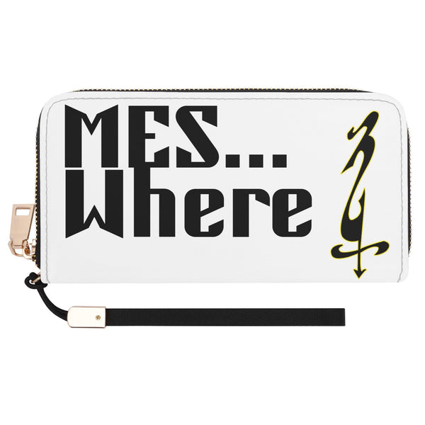 Clutch Leather Zipper Wallet