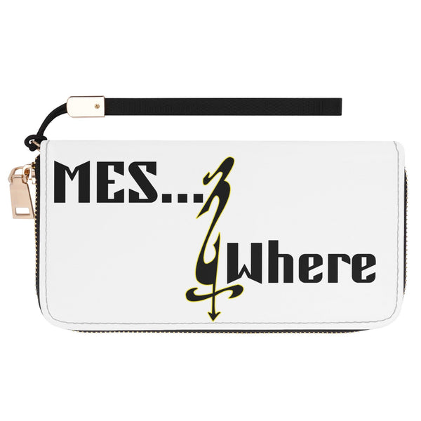 Clutch Leather Zipper Wallet