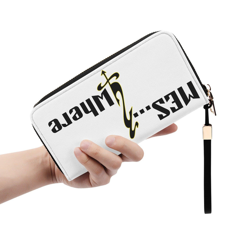 Clutch Leather Zipper Wallet