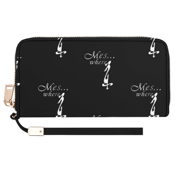 Clutch Leather Zipper Wallet