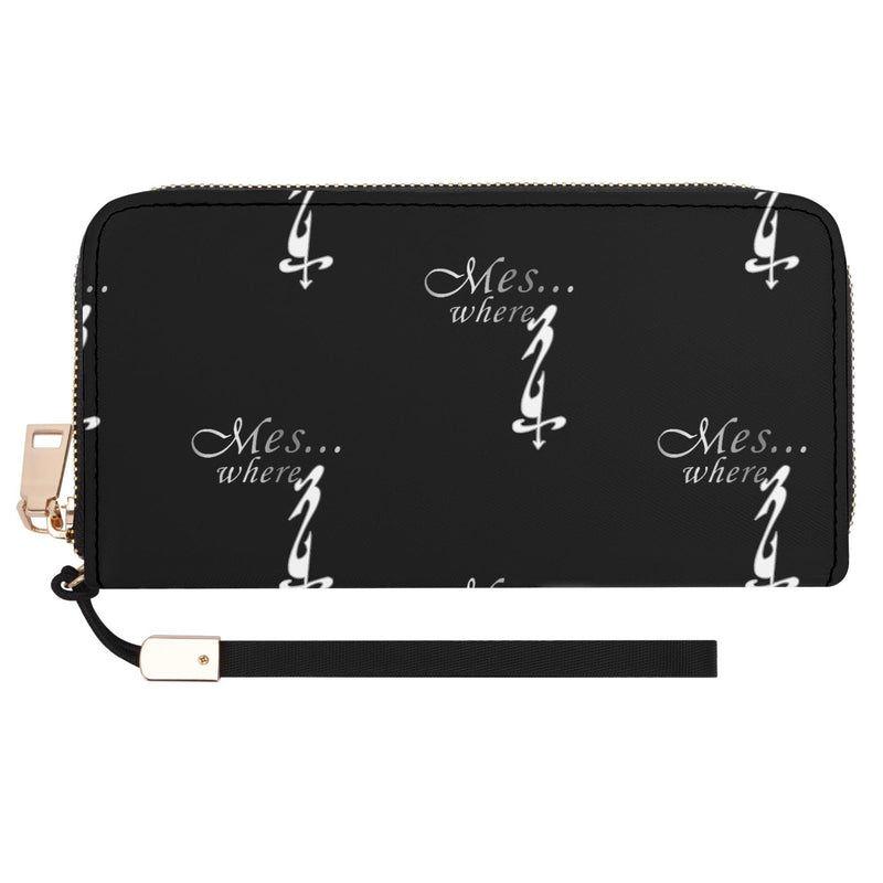Clutch Leather Zipper Wallet
