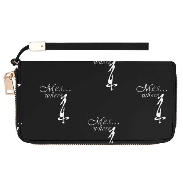 Clutch Leather Zipper Wallet