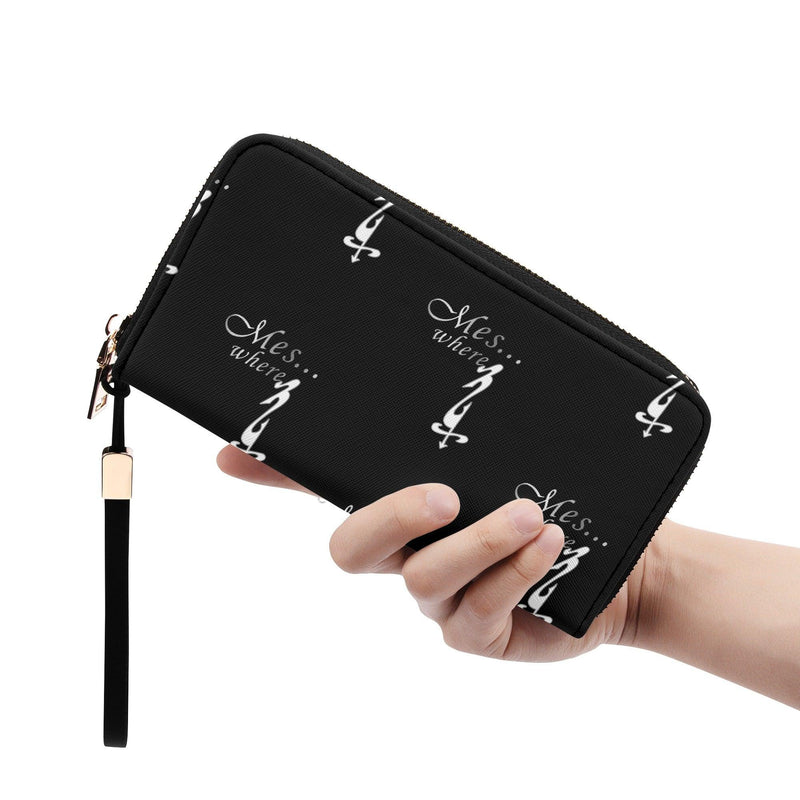 Clutch Leather Zipper Wallet