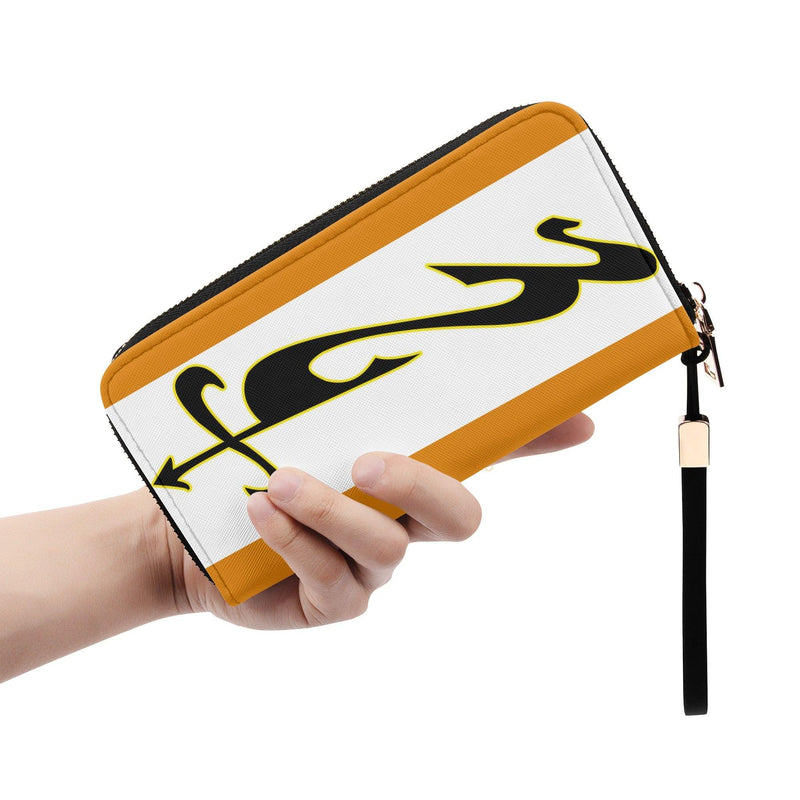 Clutch Leather Zipper Wallet