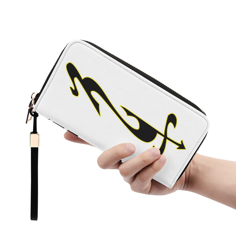 Clutch Leather Zipper Wallet