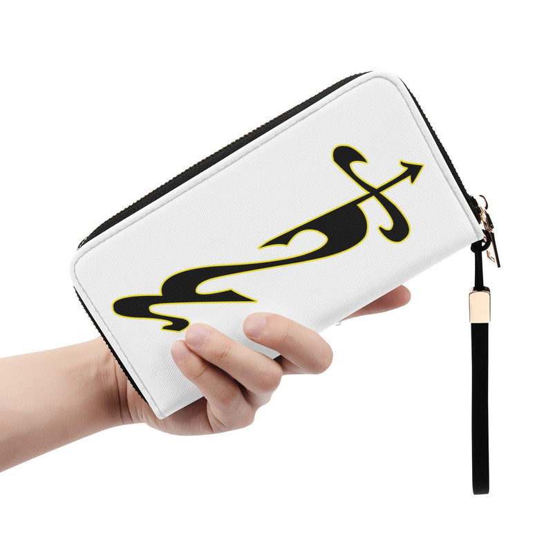 Clutch Leather Zipper Wallet